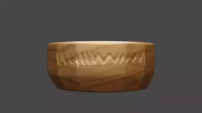 Honey melt animation Free low-poly 3D model