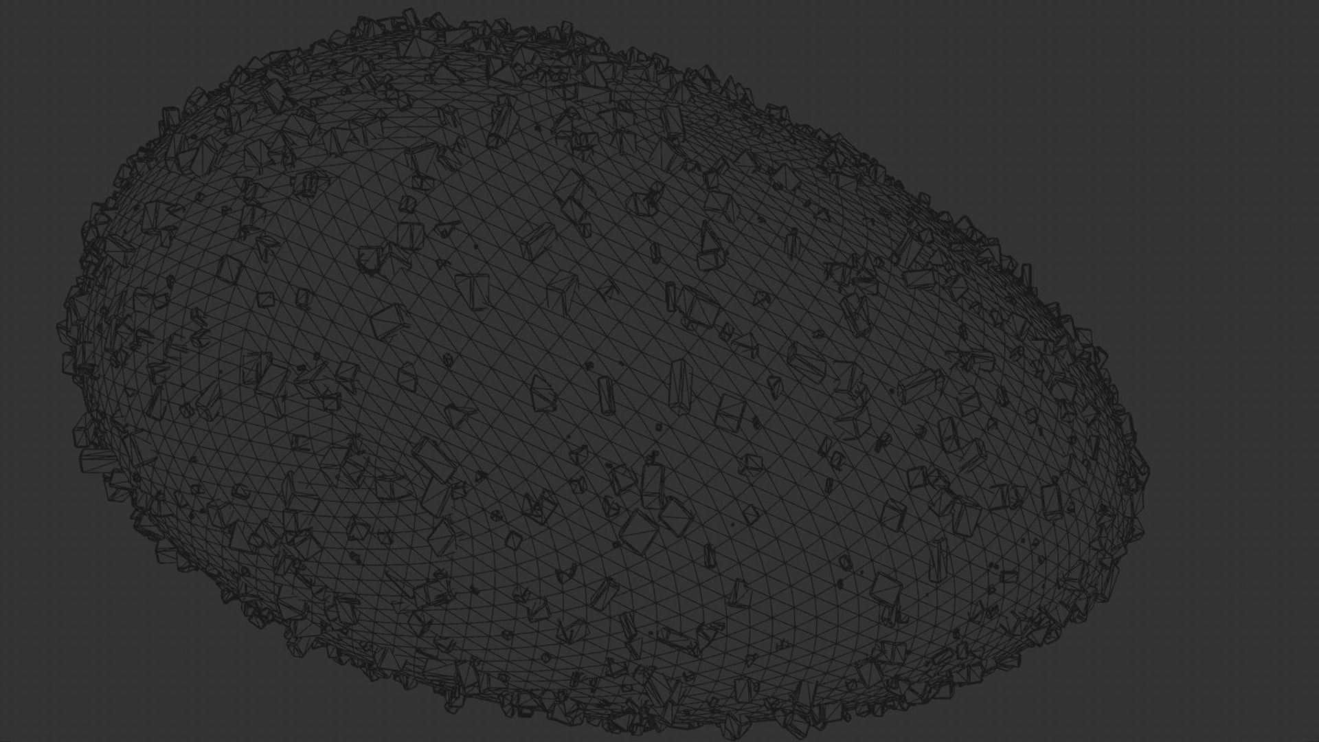 Fruit Jelly Sugar Gummy Candy Beans 3D model_7