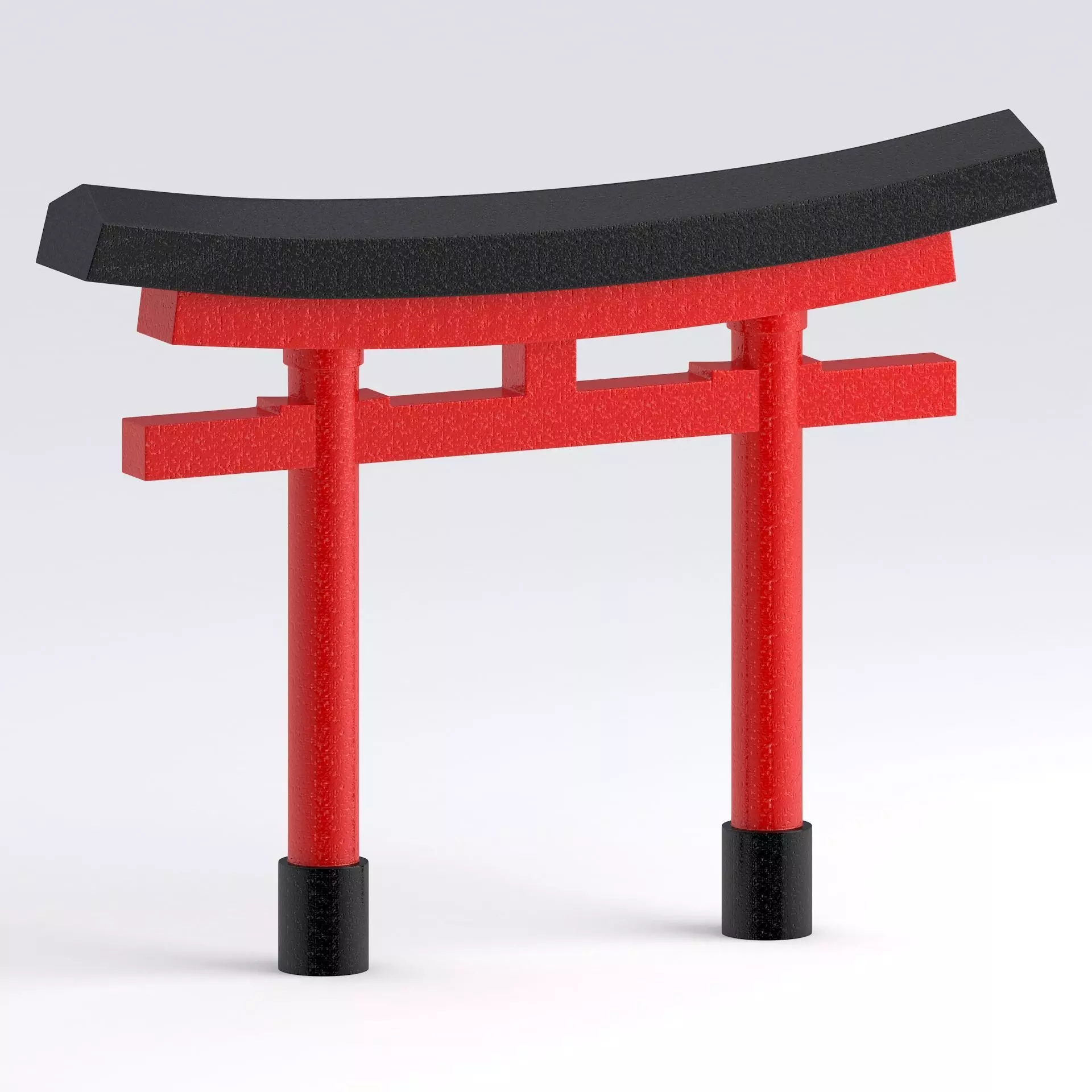 Torii Gate 3D model_0