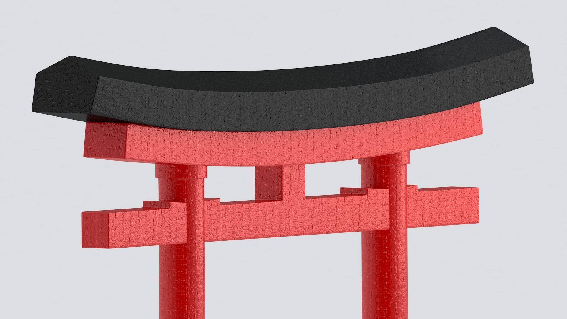 Torii Gate 3D model_3
