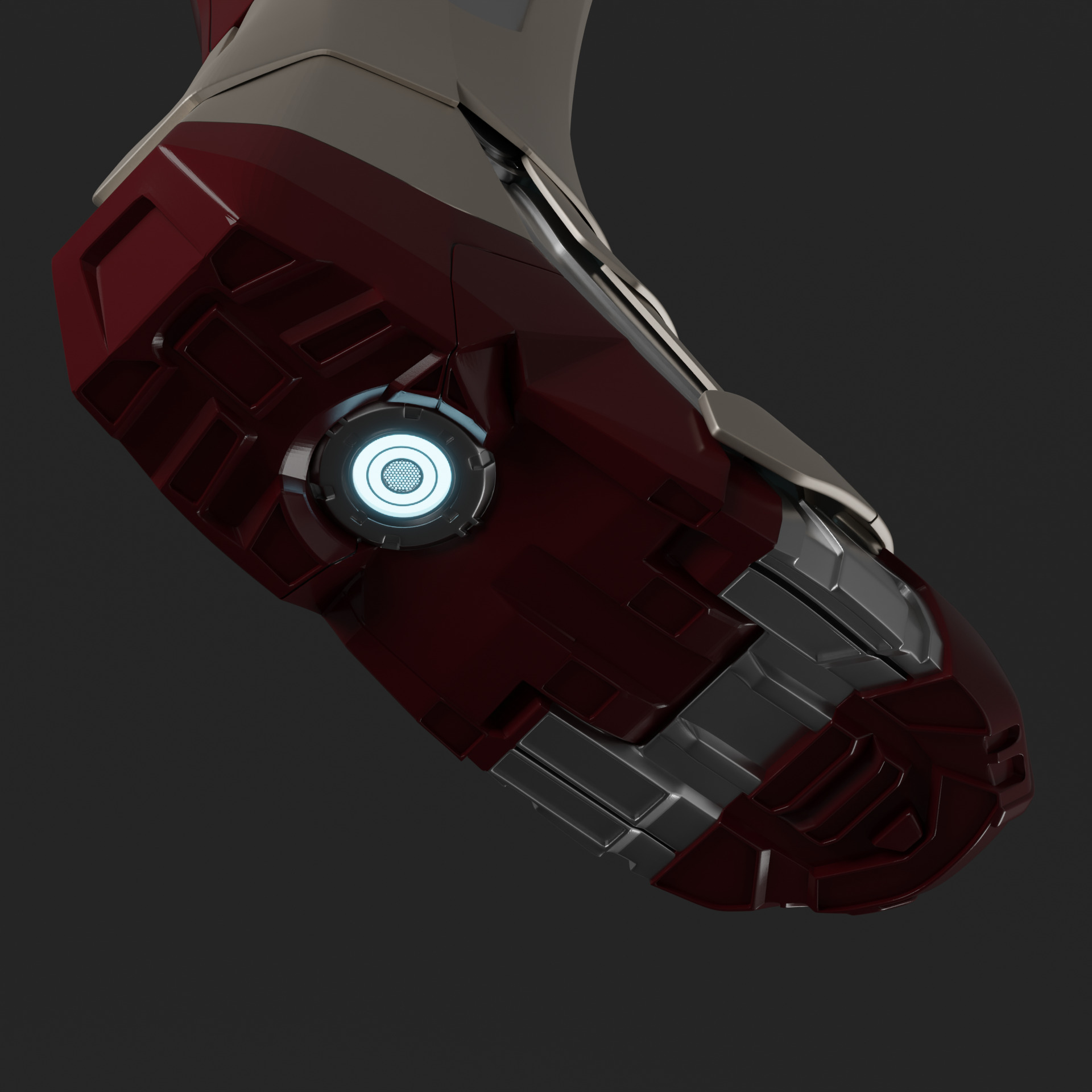 Iron Man Motorized MK 42 and 43 3D Printable Boot 3D print model_10