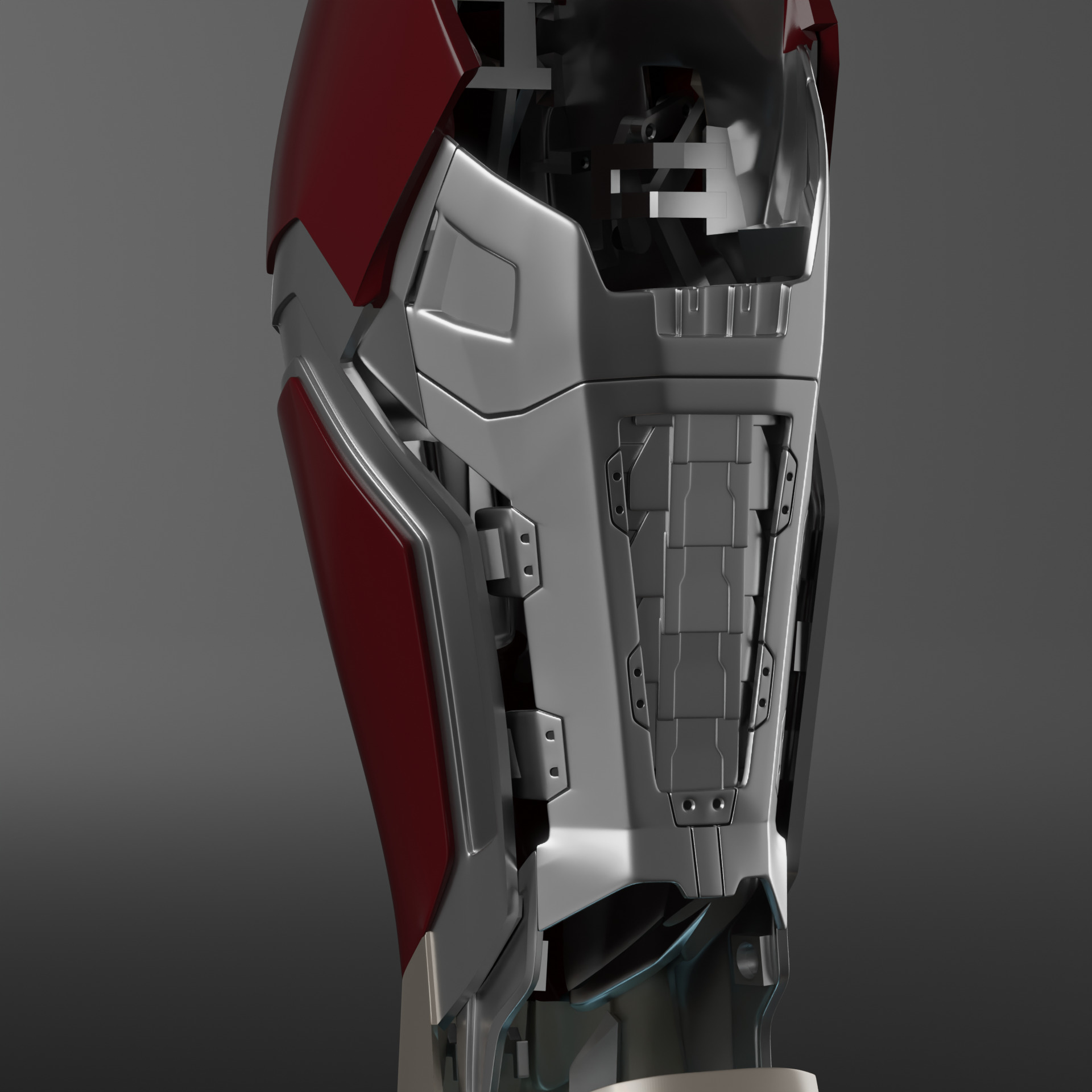 Iron Man Motorized MK 42 and 43 3D Printable Boot 3D print model_5