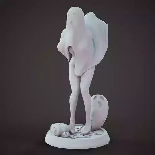 Girl Ghost 3D print model