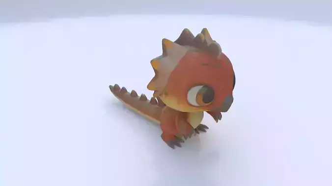Deinonychus 3D model