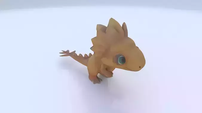 Parasaurolophus 3D model