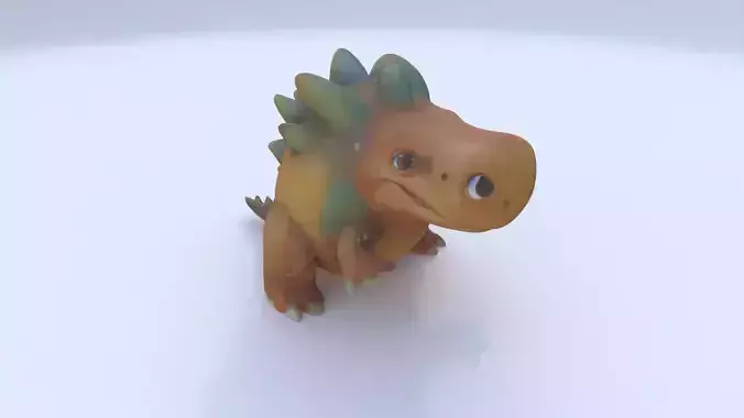 Stegosaurus 3D model