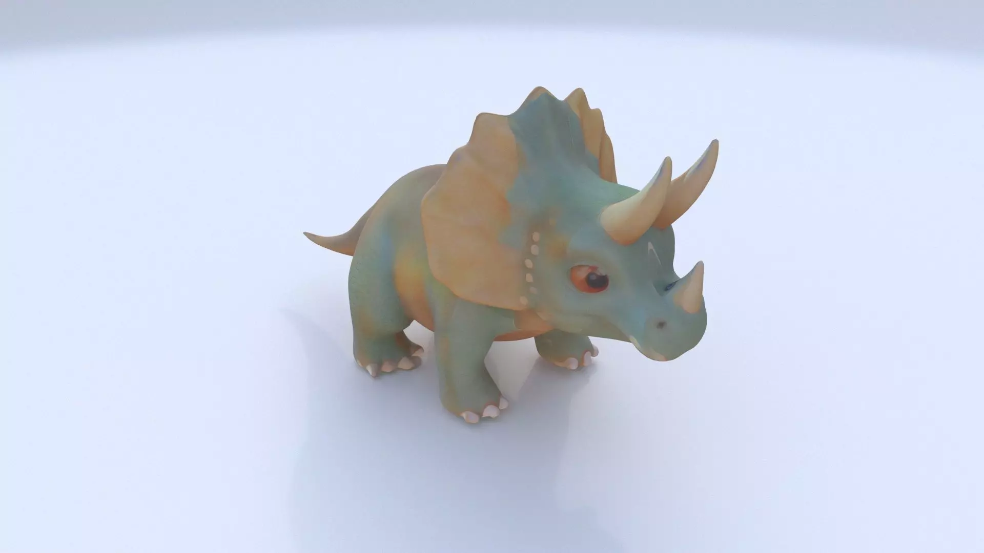 Triceratops 3D model_0
