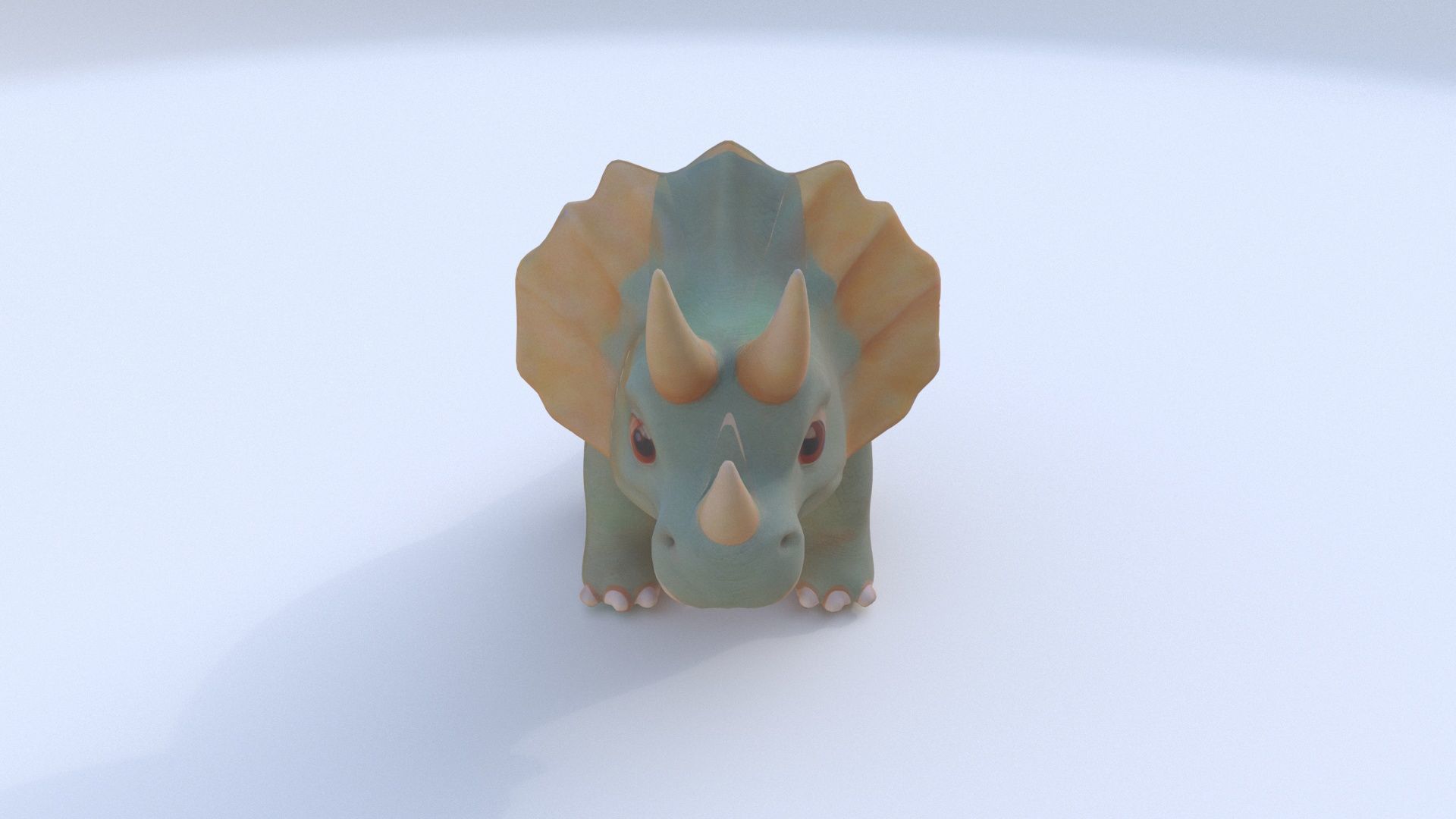 Triceratops 3D model_1