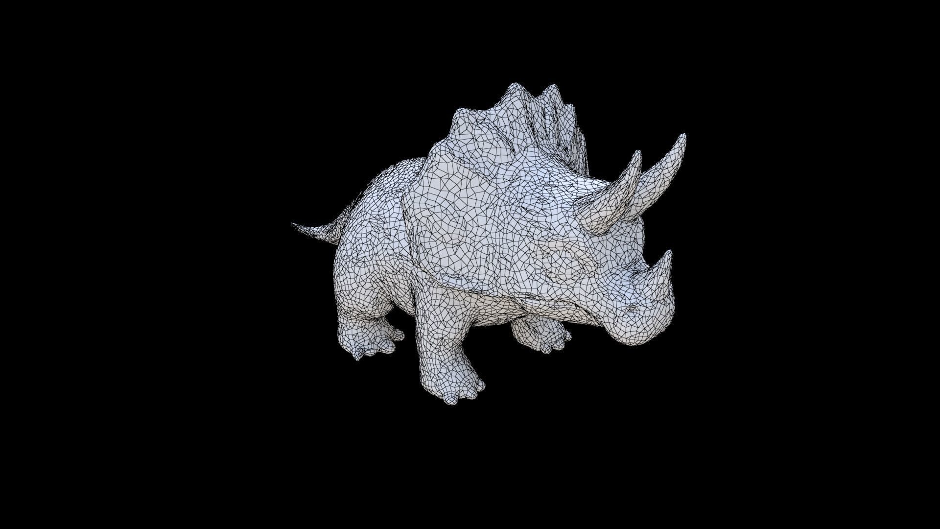 Triceratops 3D model_5