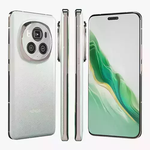 Honor Magic 6 Pro Epi Green 3D model