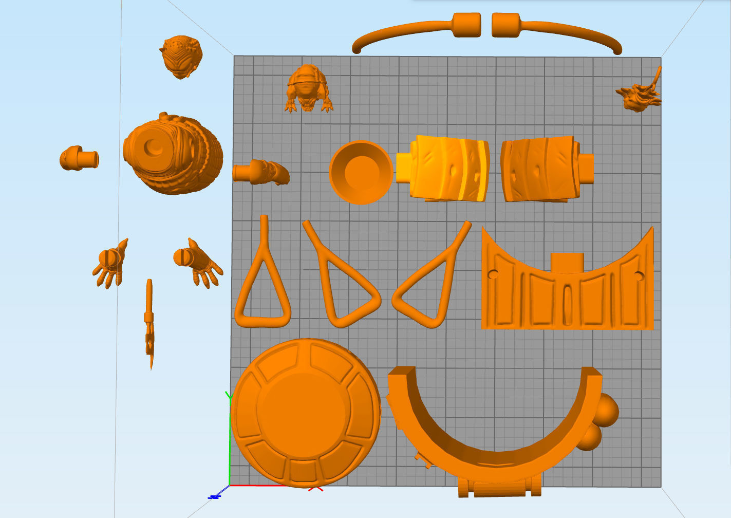 Star wars GRAGRA and gorgmongers shop 3D print model_1