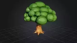 Stylized Low Poly Tree 2