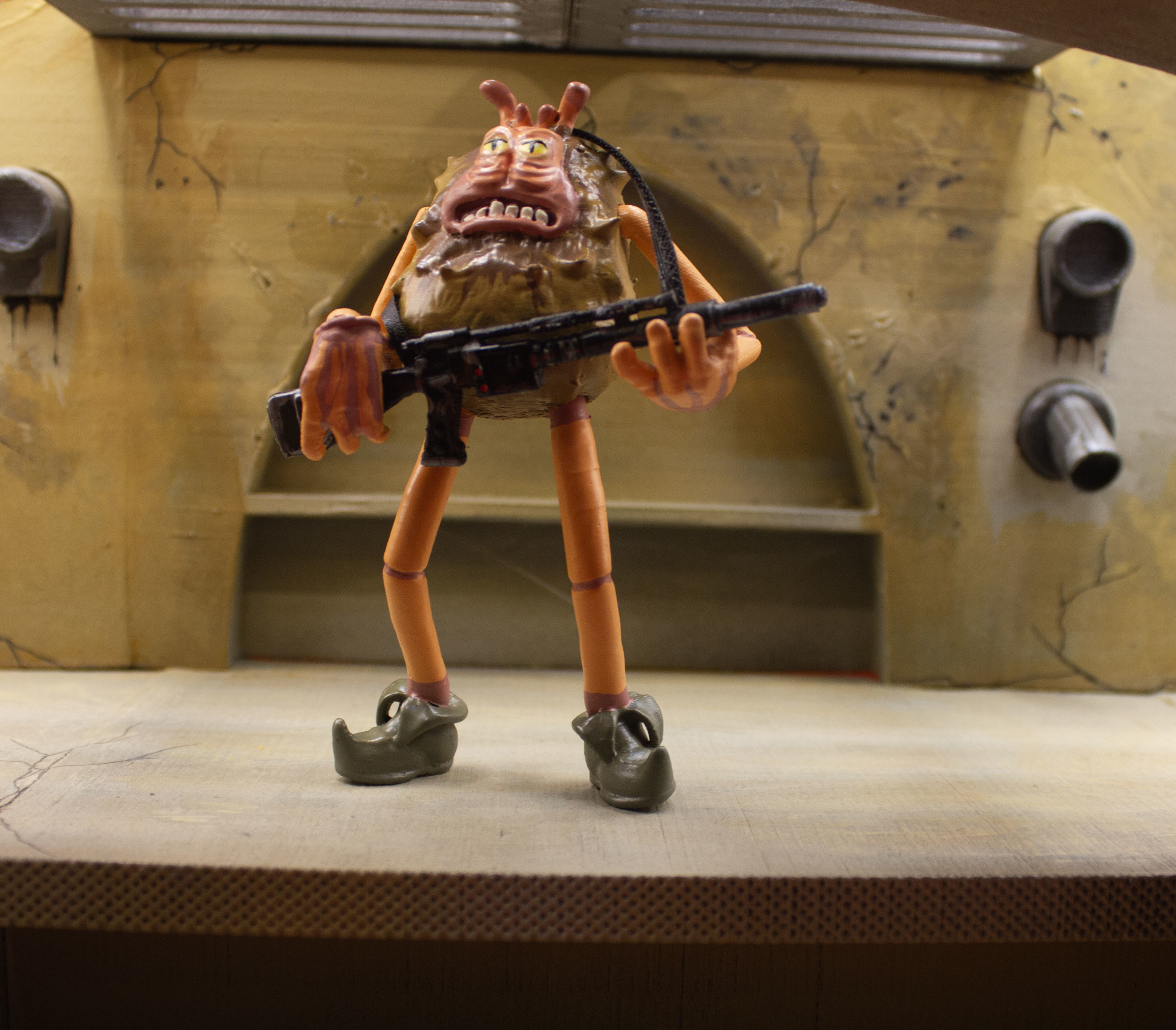 star wars  YUZZUM rotj  3D print model_1