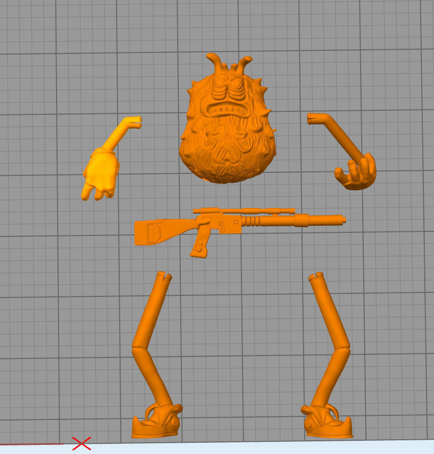 star wars  YUZZUM rotj  3D print model_5