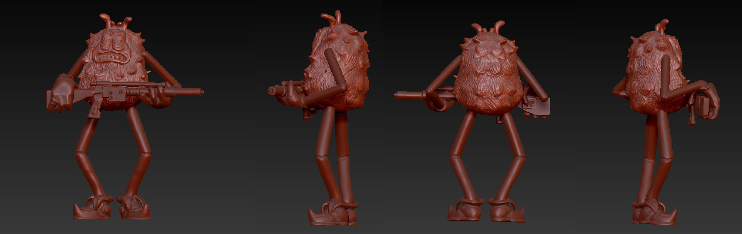 star wars  YUZZUM rotj  3D print model_4