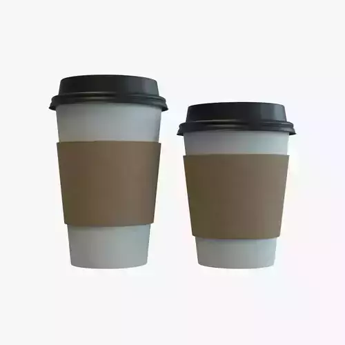 Paper Coffee Cup 3D model