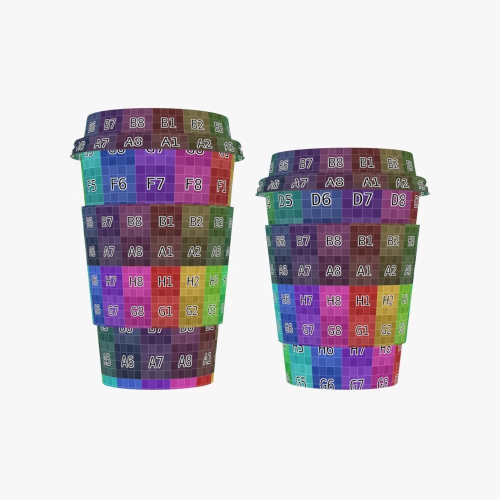 Paper Coffee Cup 3D model_13