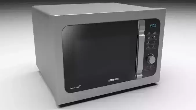 Microwave 3D model