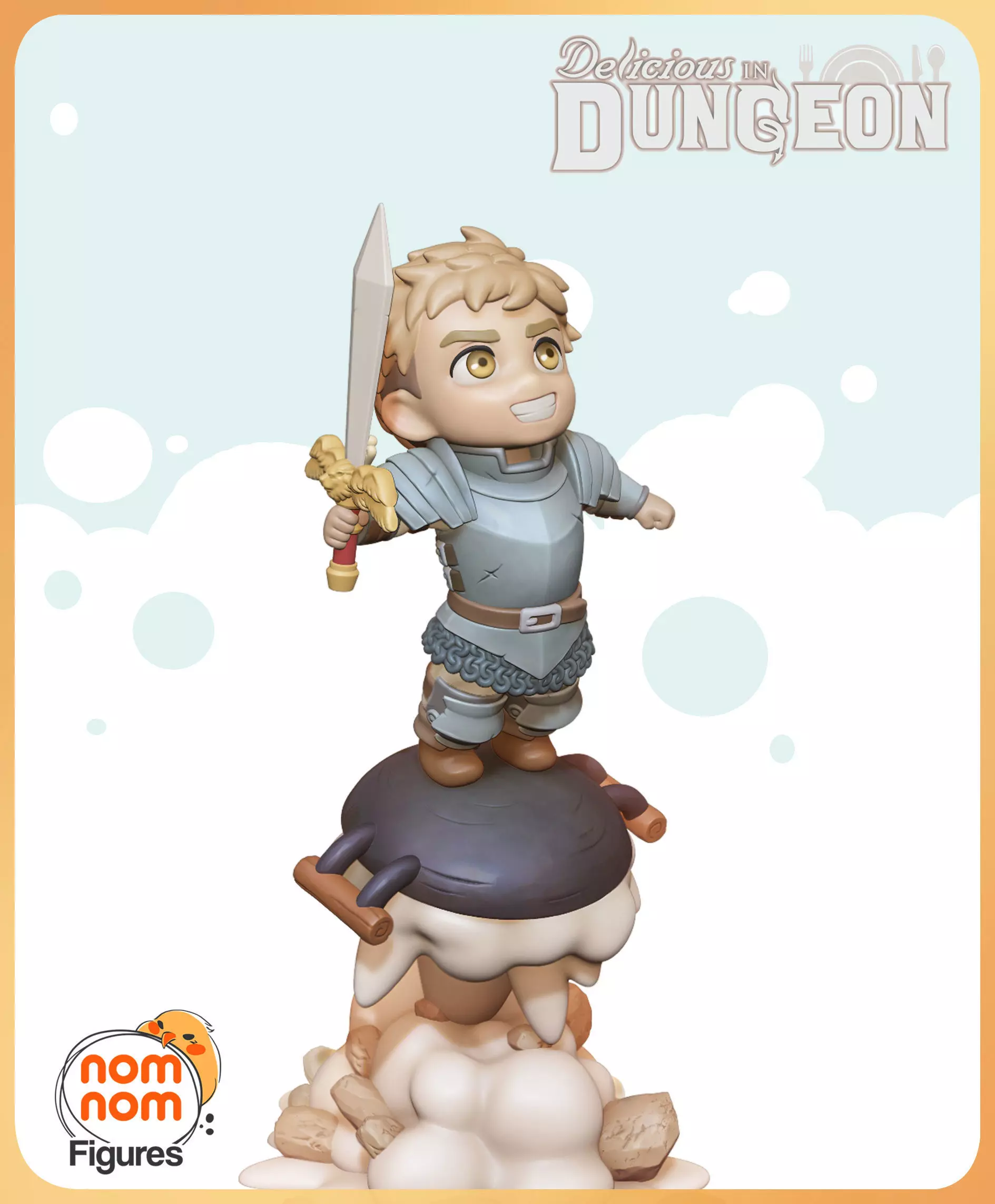 Chibi Laios Touden - Dungeon Meshi 3D print model