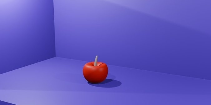 3d model of Apple  3D model
