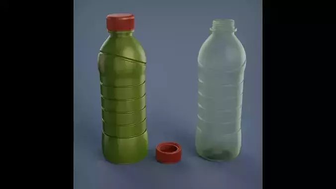Water Bottle 3D print model