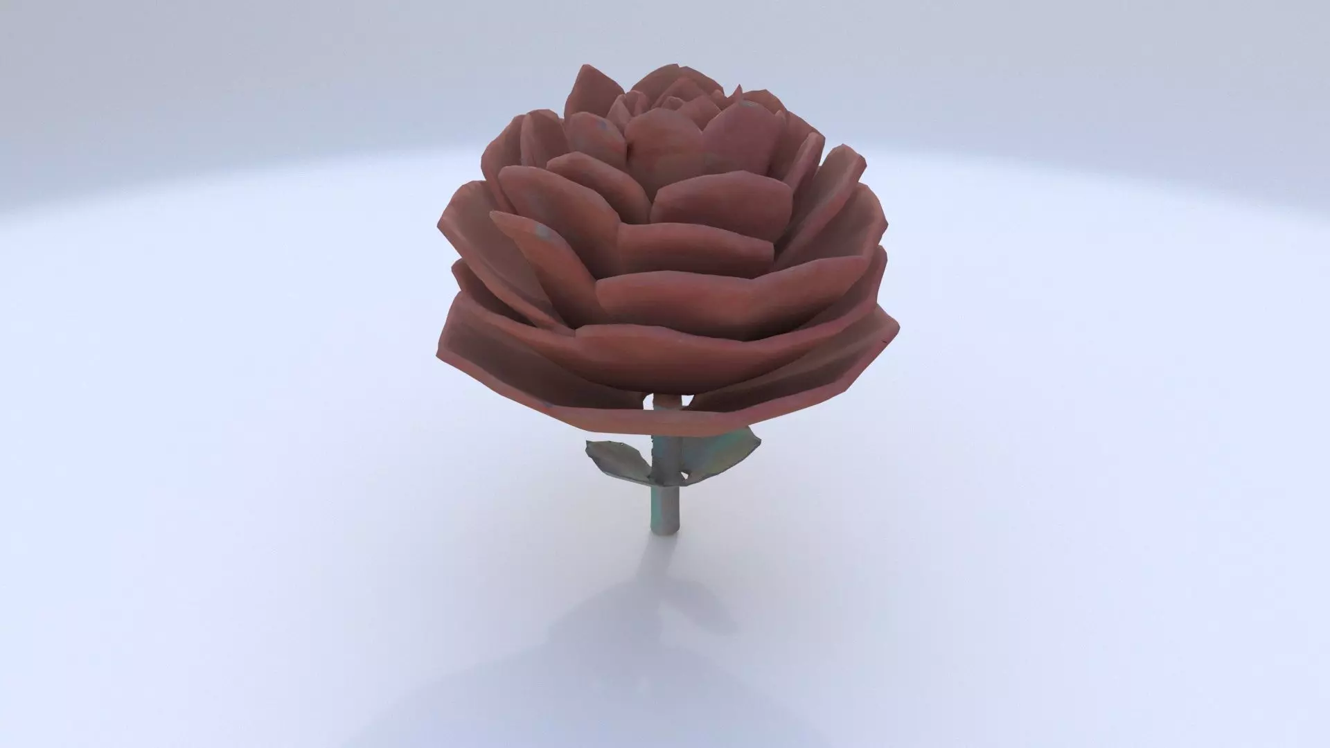 Rose 3D model_0