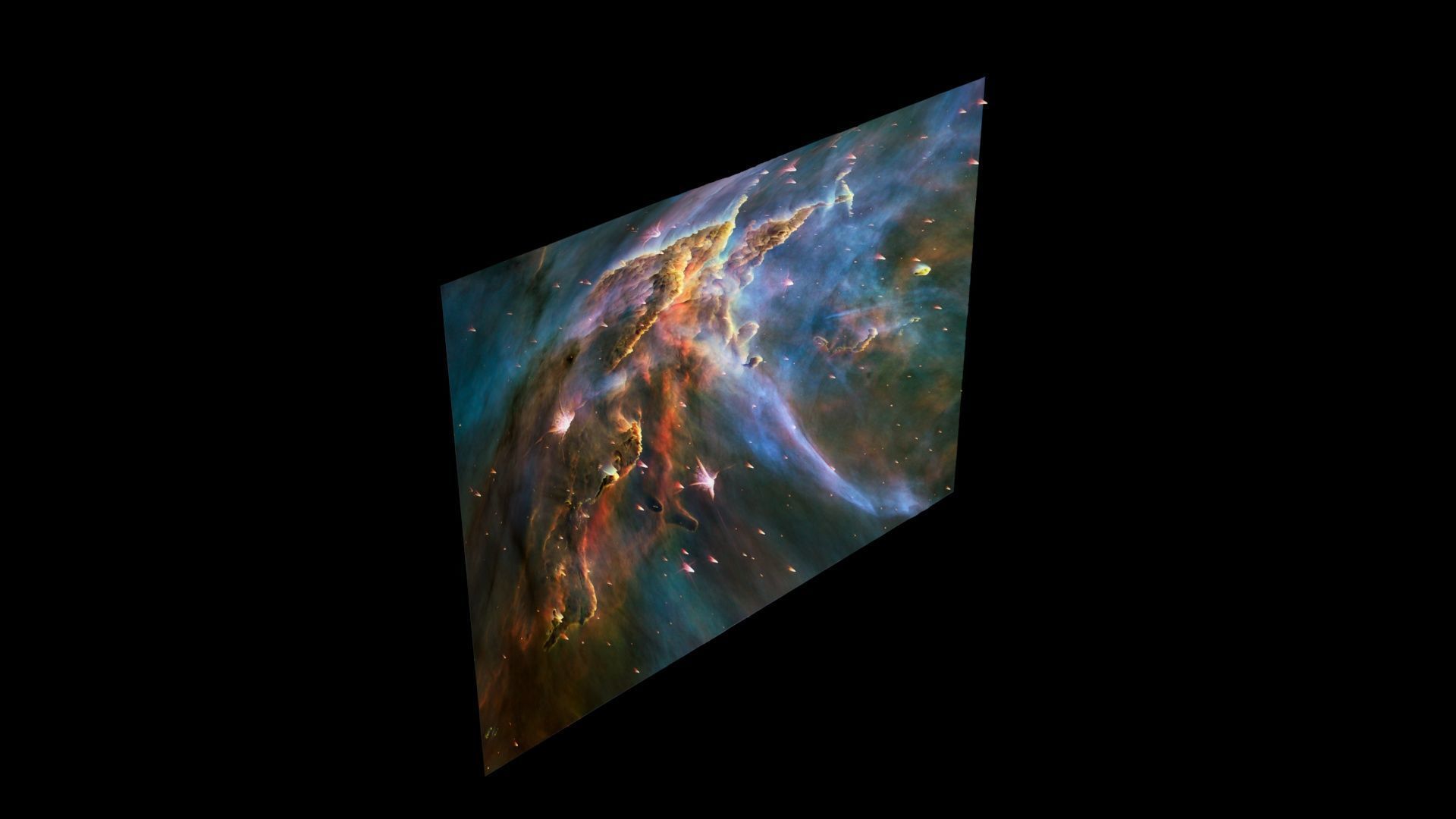Carina Nebula 3D model_5