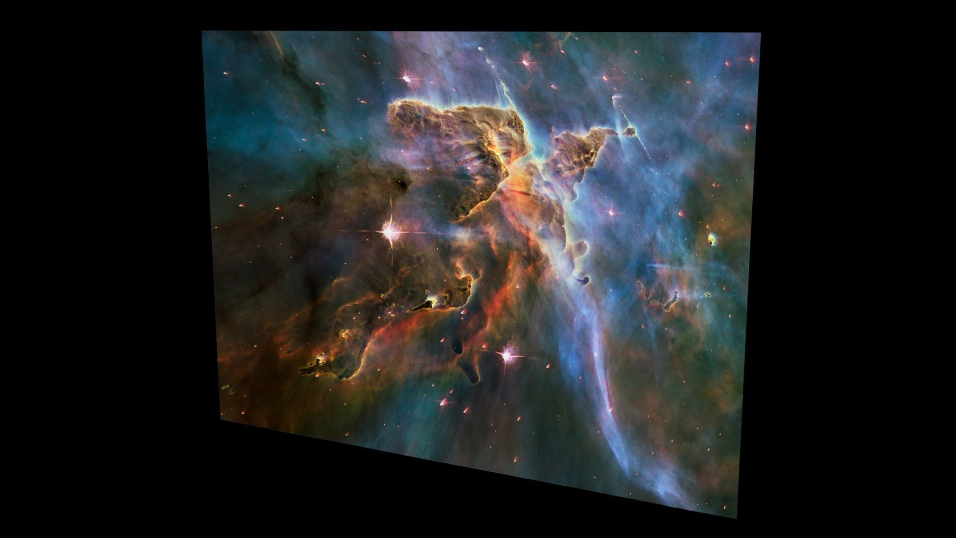 Carina Nebula 3D model_2