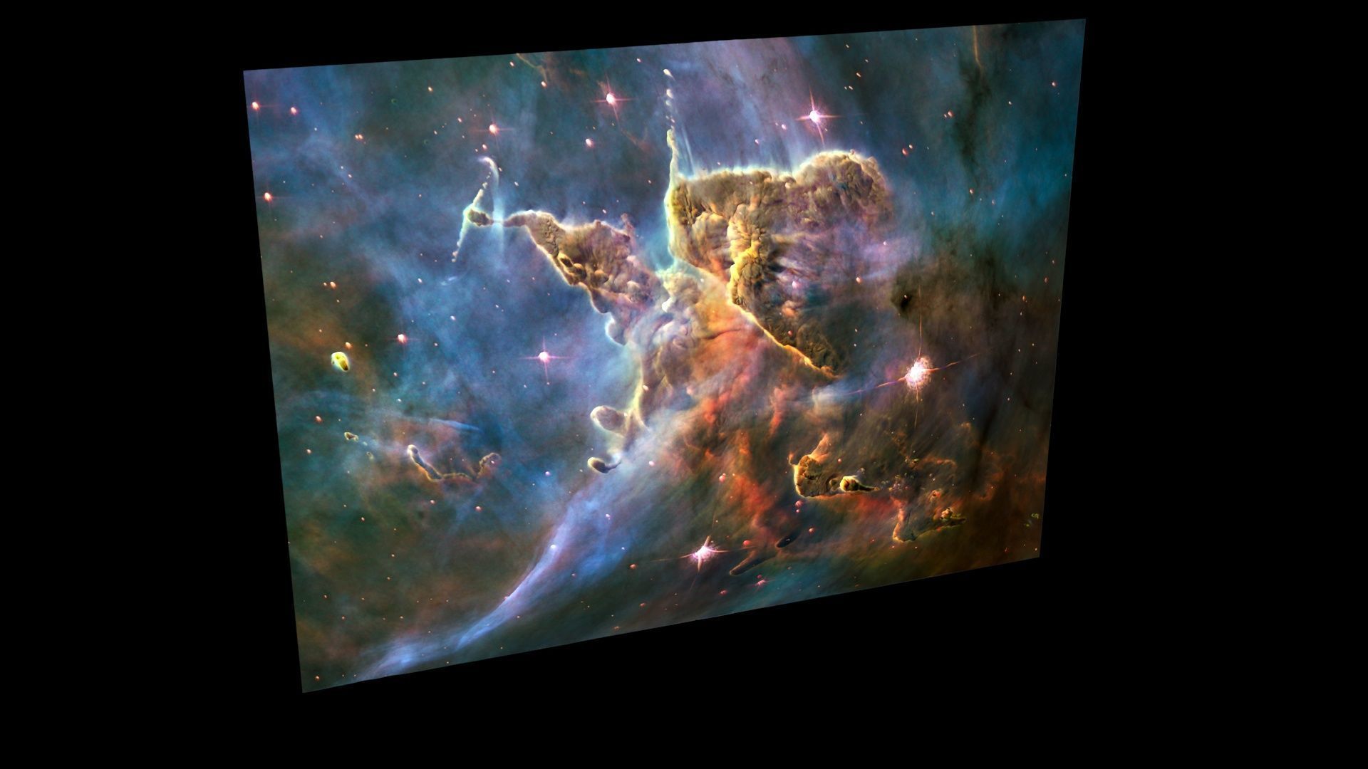 Carina Nebula 3D model_3