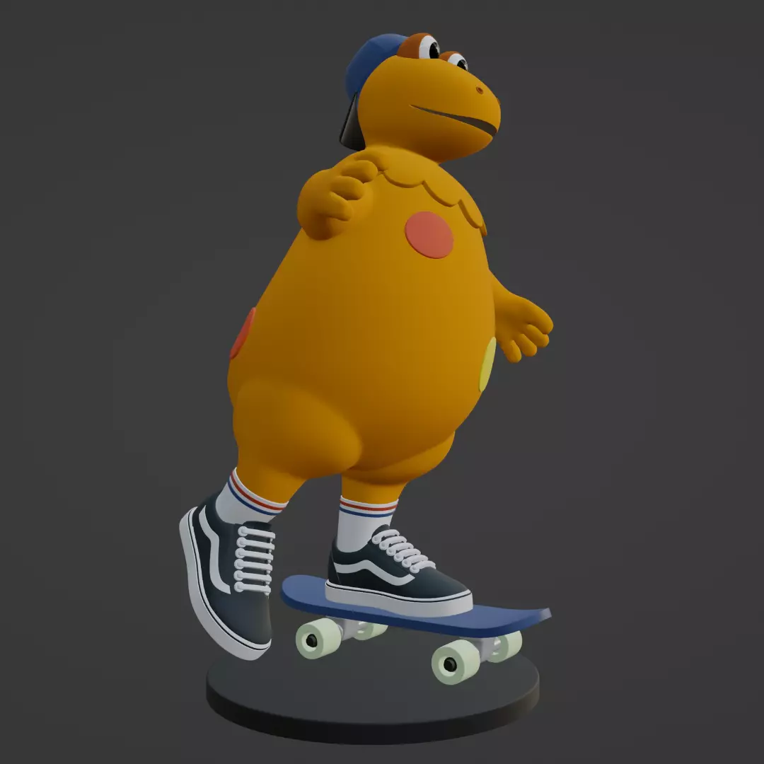 Casimir Skater 3D print model