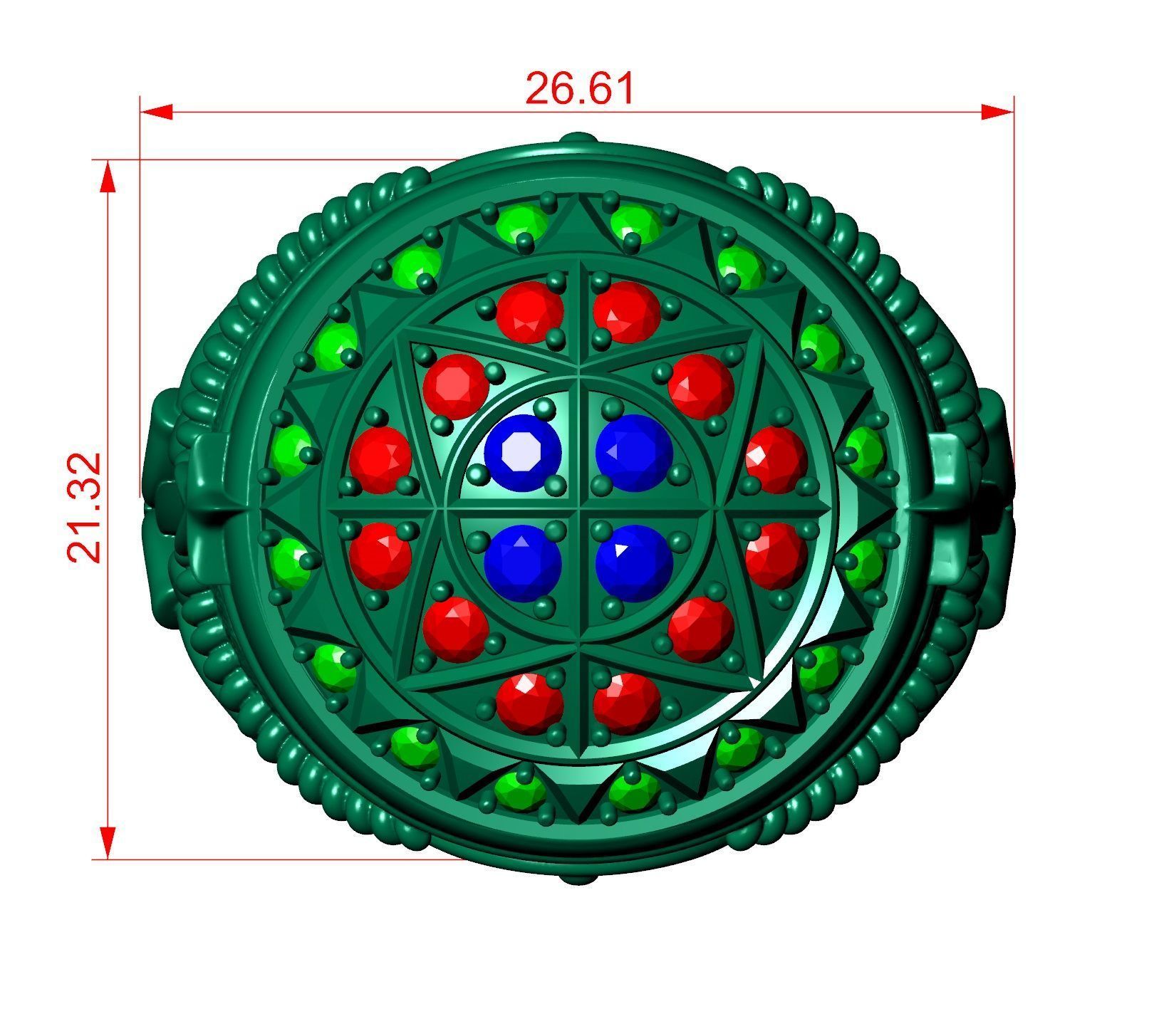 ROSETAS 01 3D print model_16