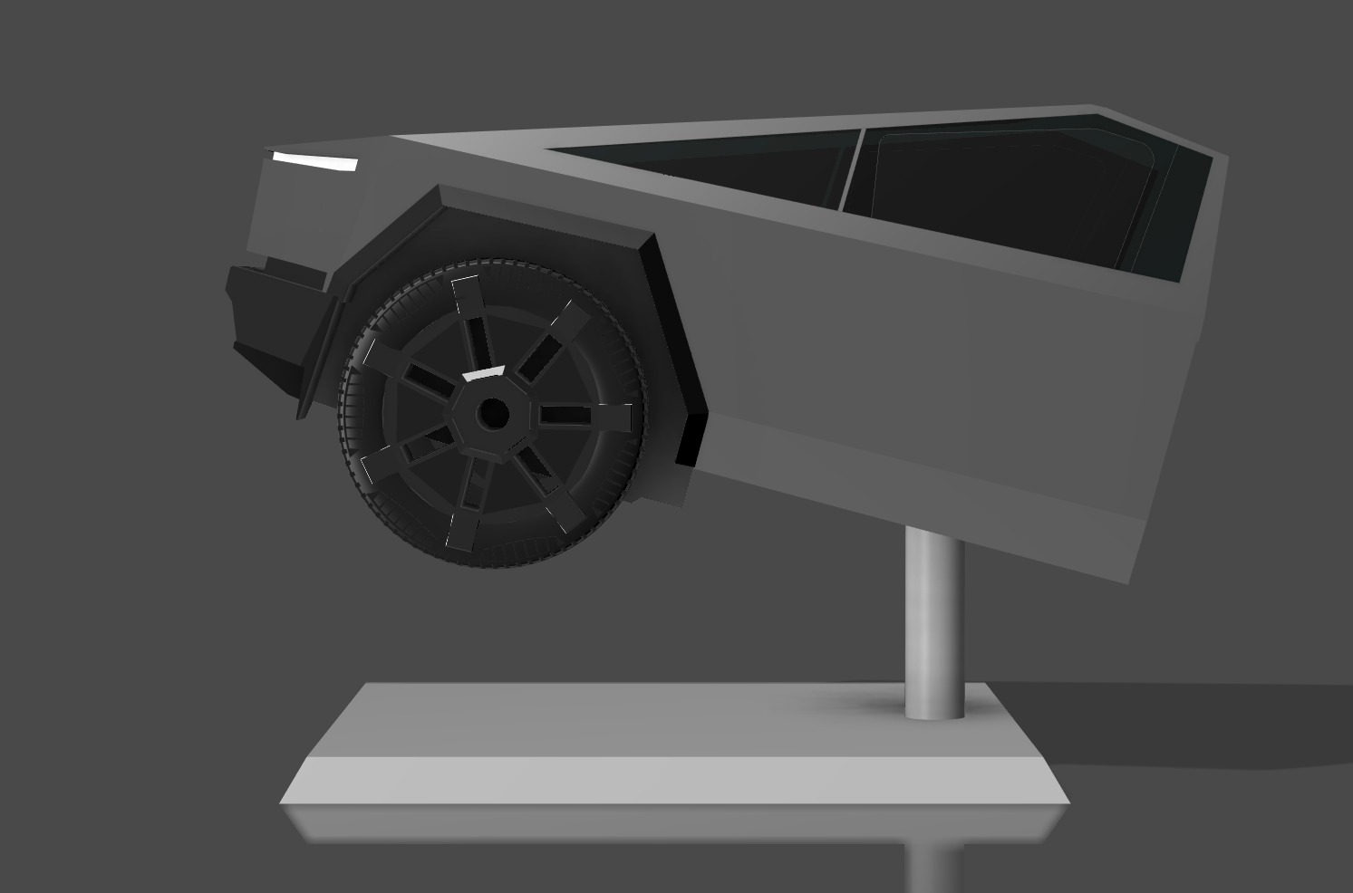 Tesla Cyber Truck pla model figure 3D print model_5