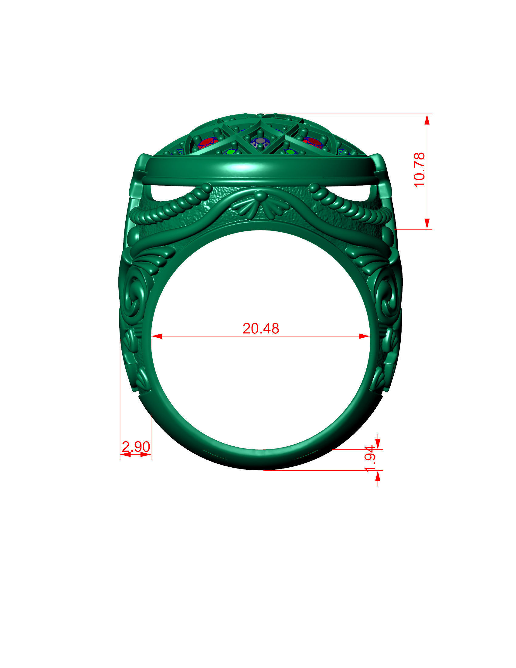 ROSETAS 02 3D print model_17