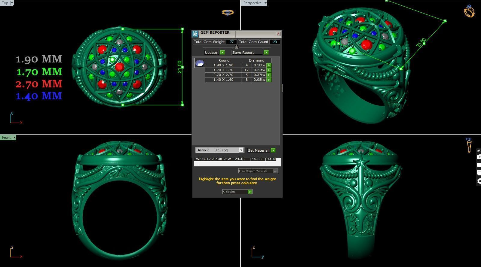 ROSETAS 02 3D print model_26
