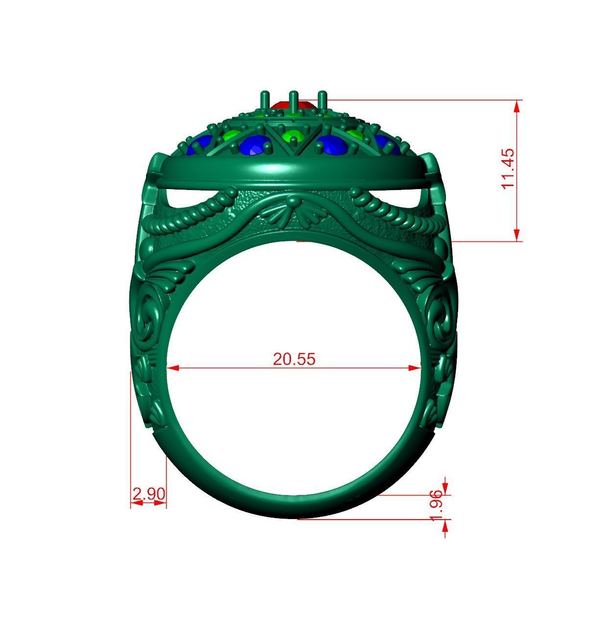 ROSETAS 03 3D print model_17