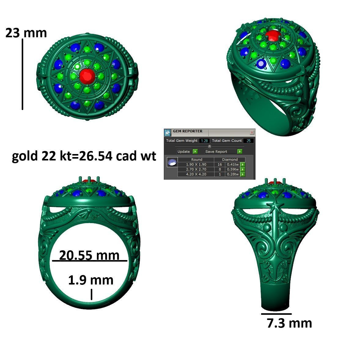 ROSETAS 03 3D print model_10