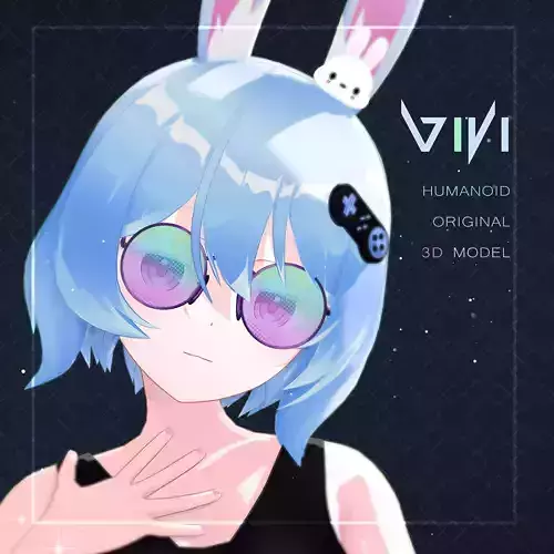 Vivi - Anime Original 3d Character