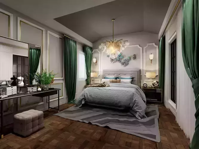 bedroom interior