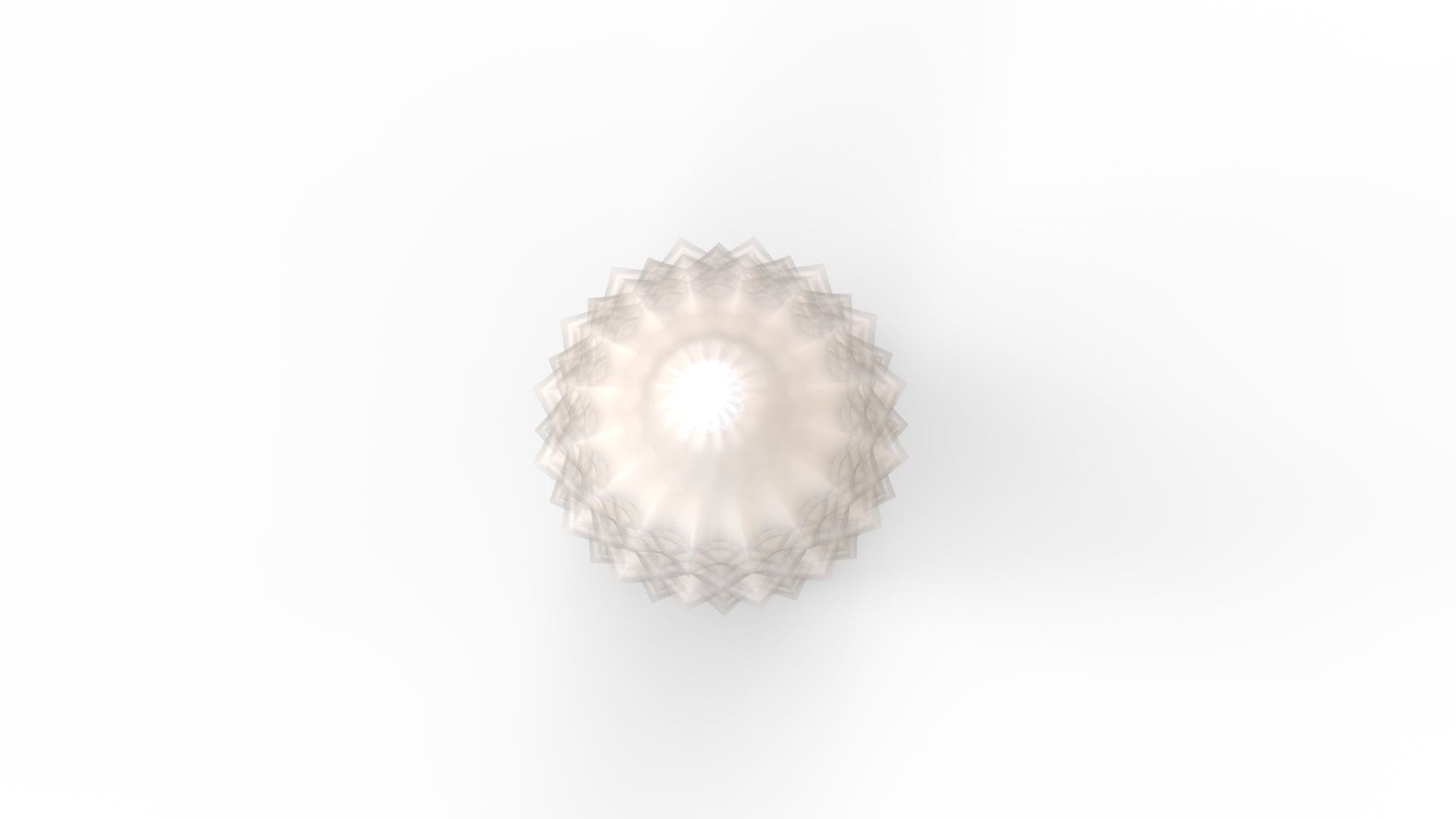 Pre Lit Caviar Beaded Glass Trees White 3D model_5