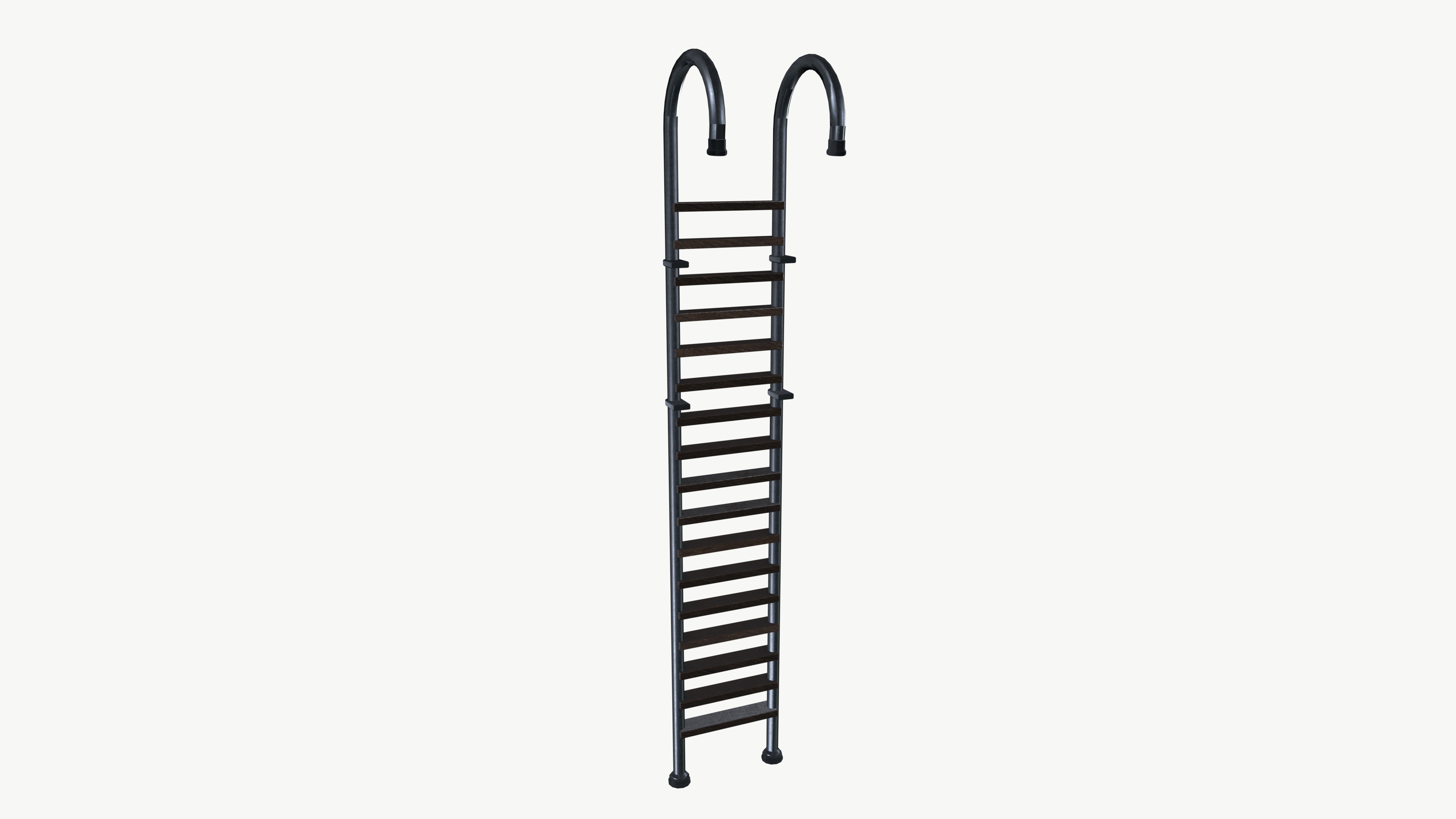 Hanging Ladder 3D model_3