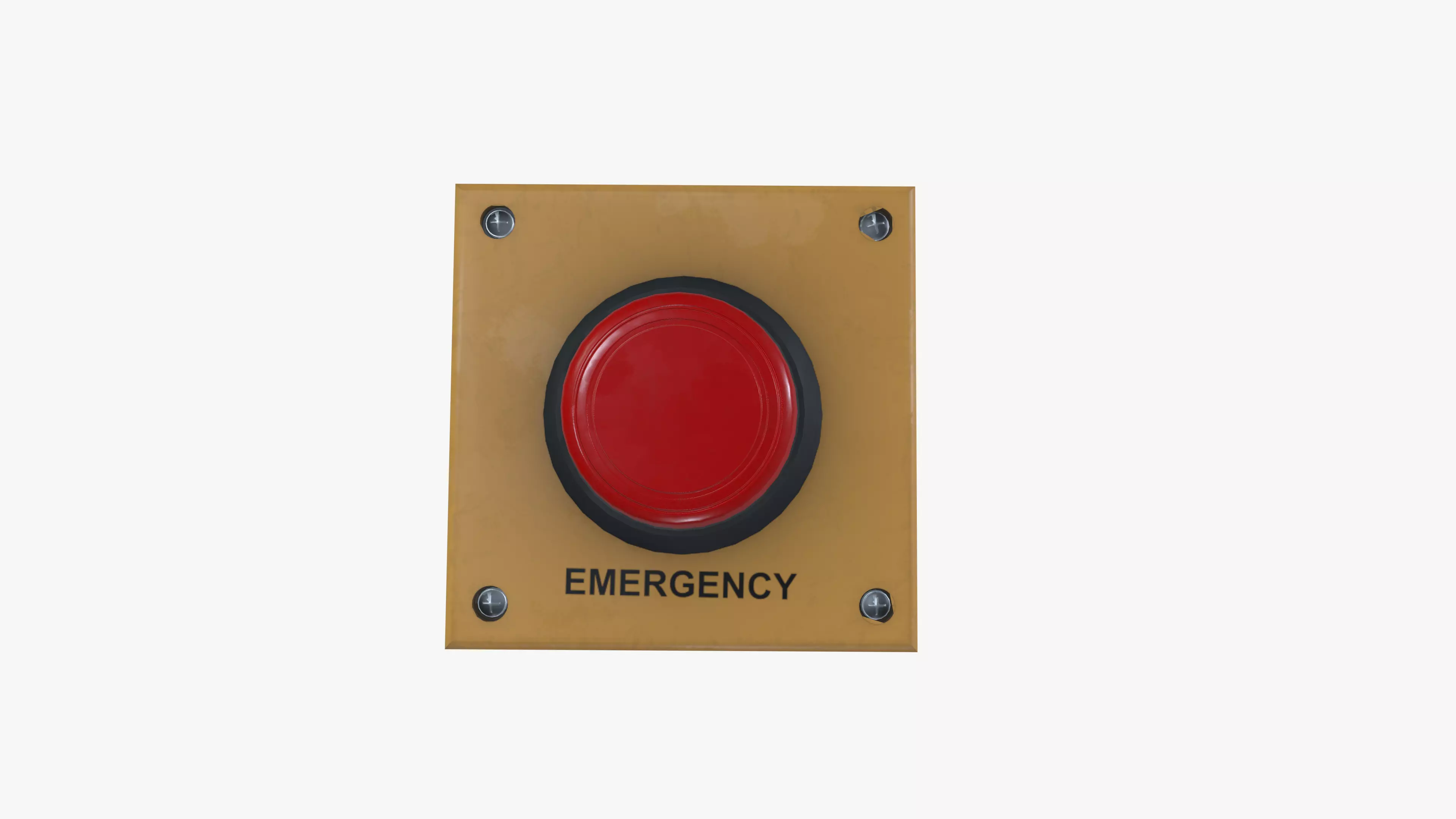 Emergency Button 3D model