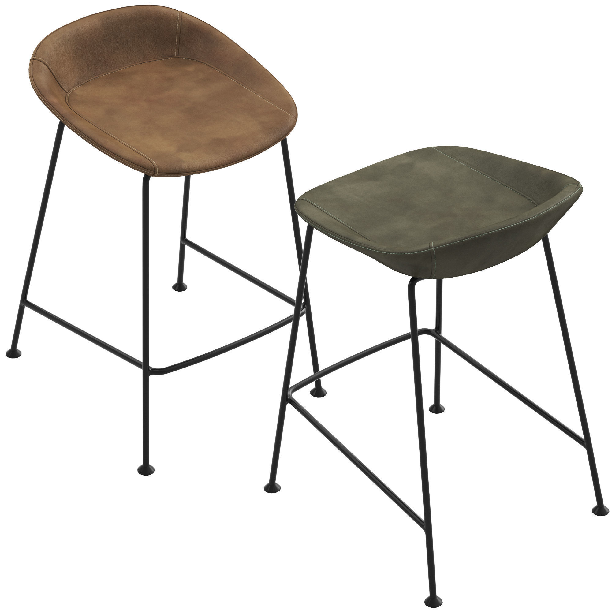 Globewest Turner Barstool 3D model_2