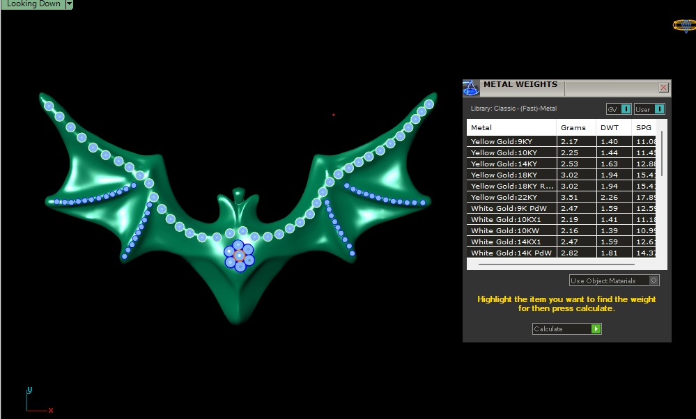 BAT PENDANT 3D PRINTABLE MODEL  3D print model_2