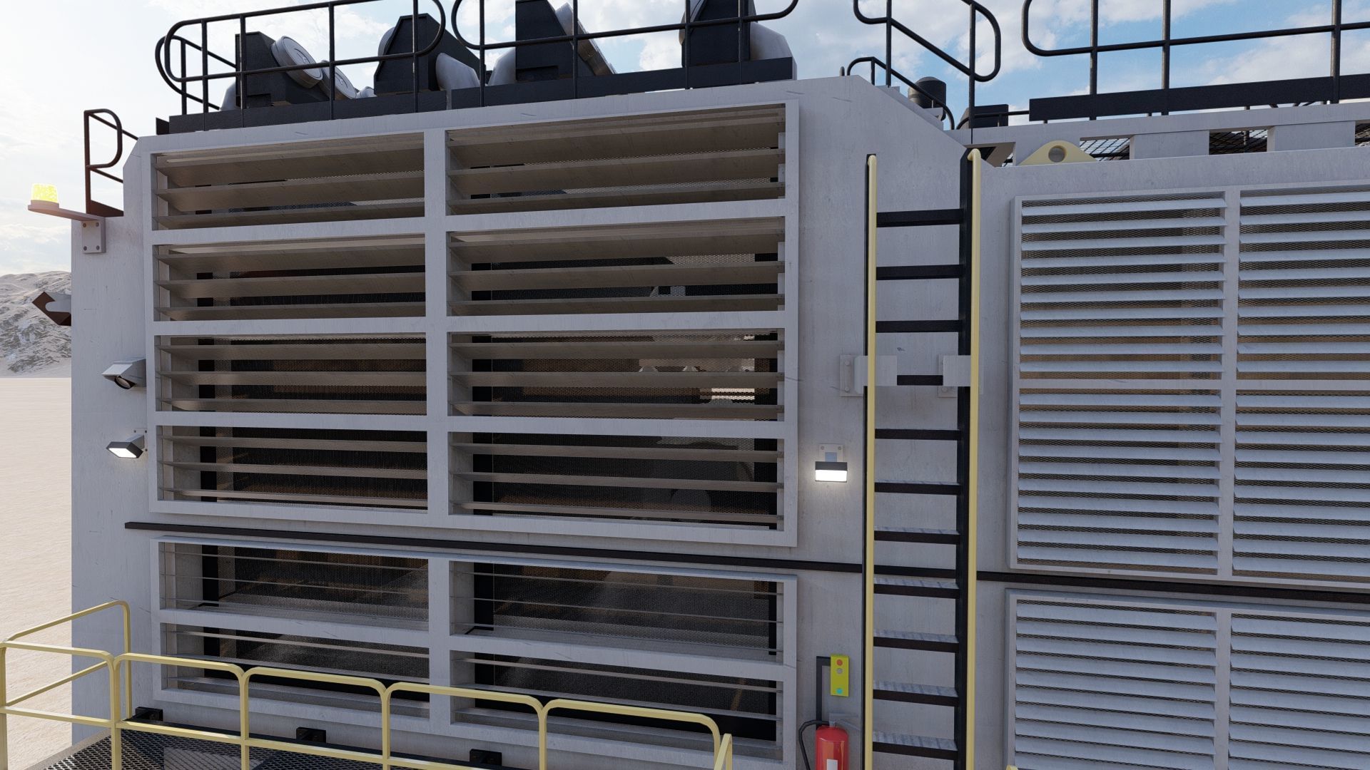 Liebherr R9200 3D model_30