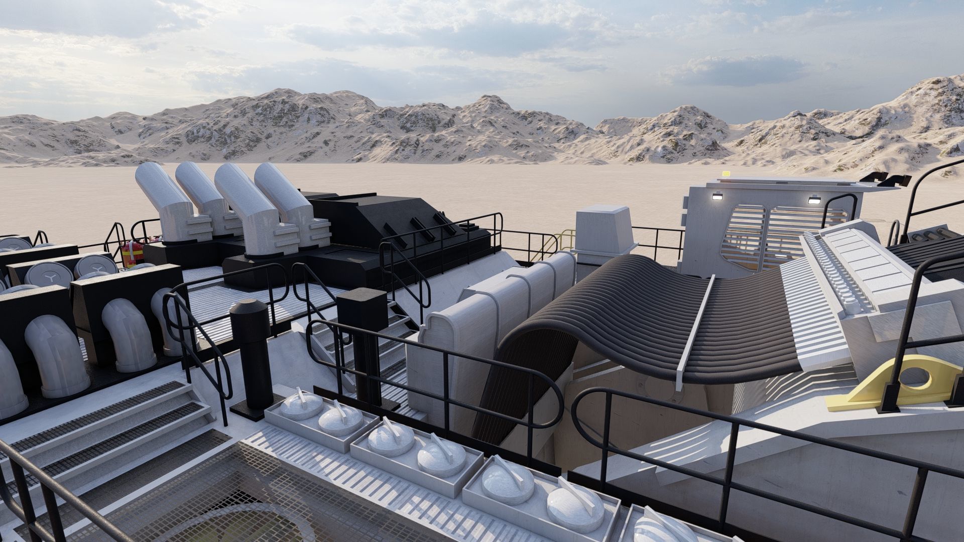 Liebherr R9200 3D model_32