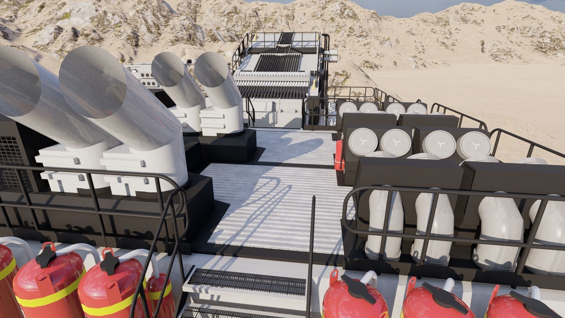 Liebherr R9200 3D model_34