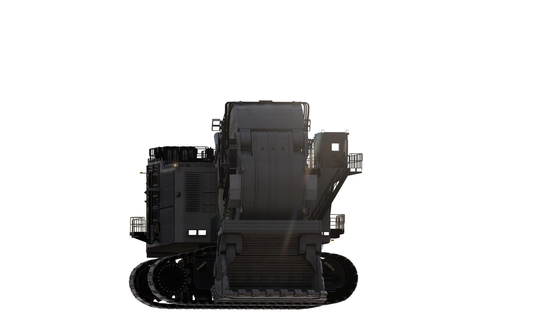 Liebherr R9200 3D model_21