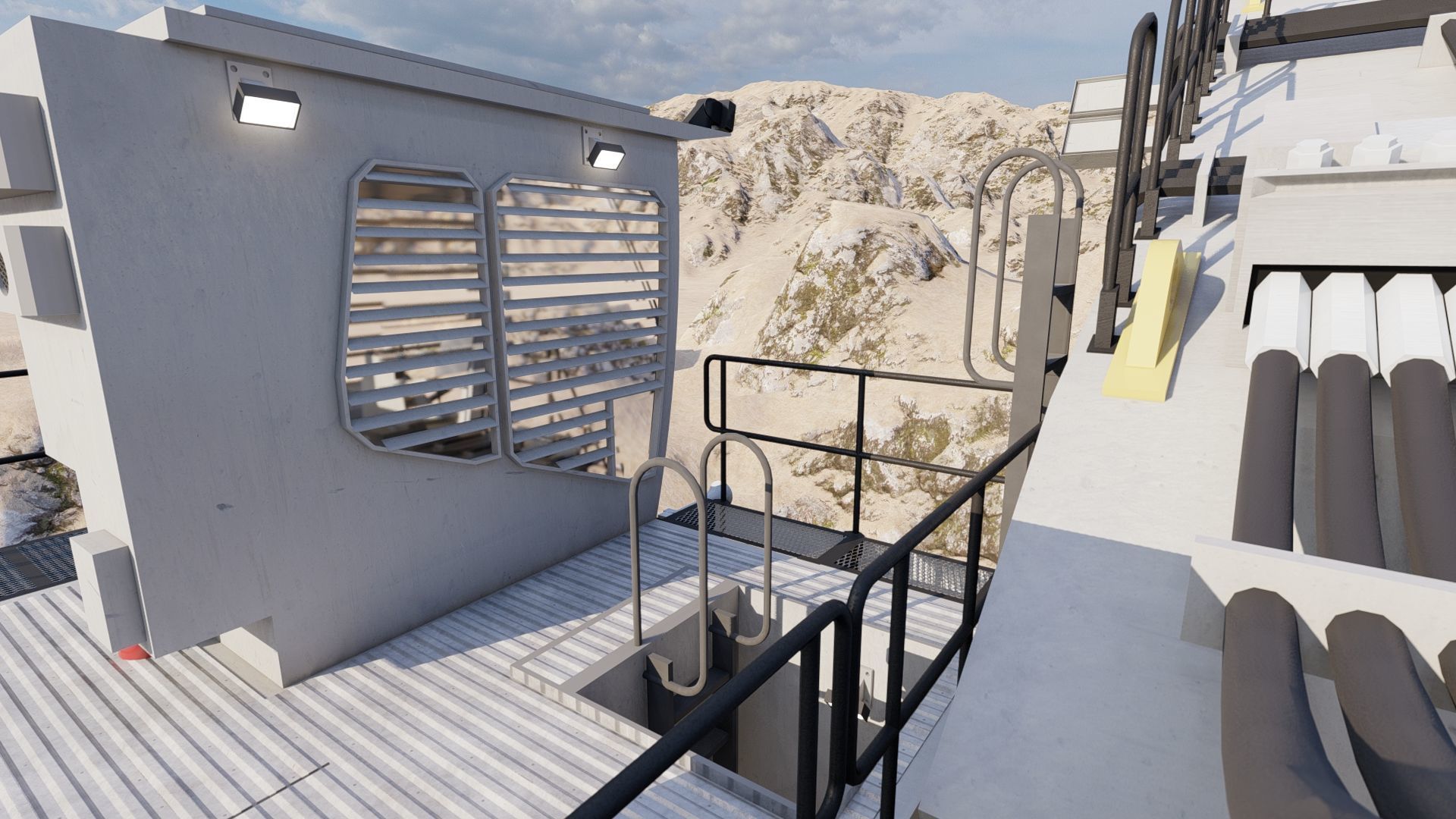 Liebherr R9200 3D model_39