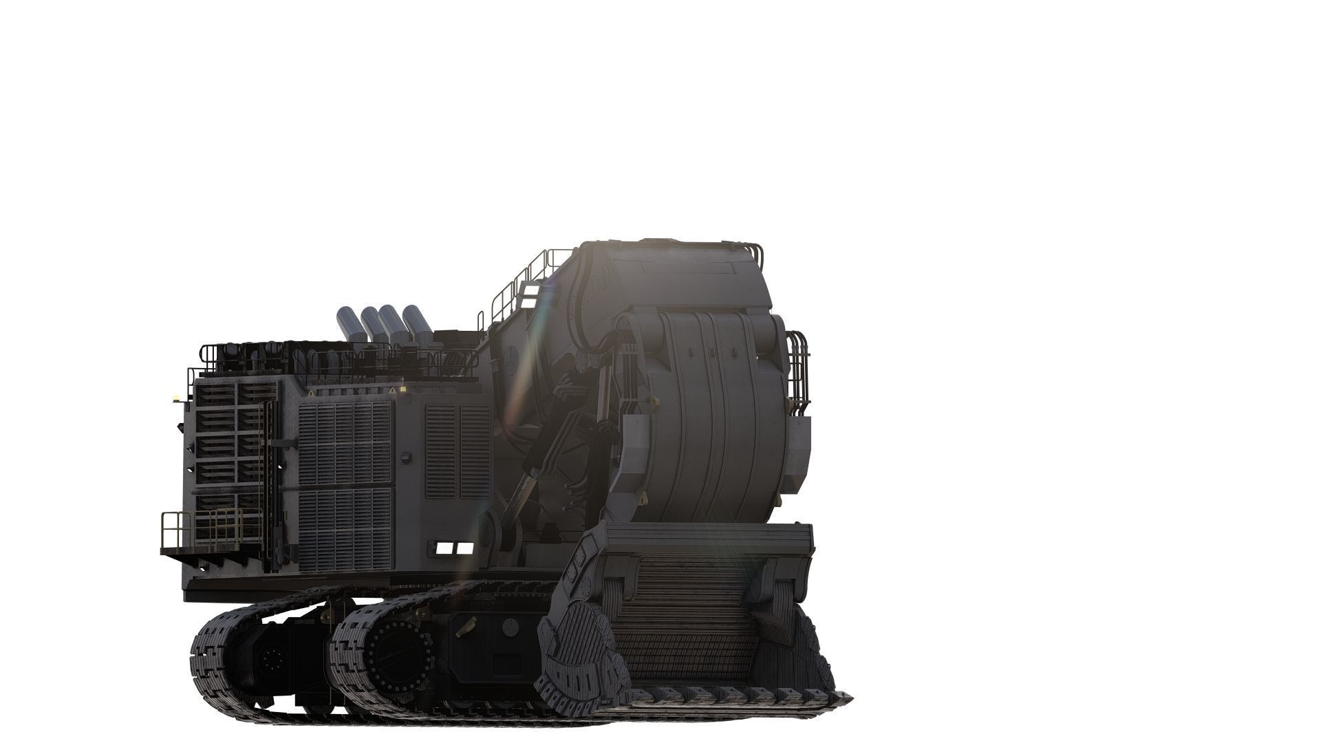 Liebherr R9200 3D model_20