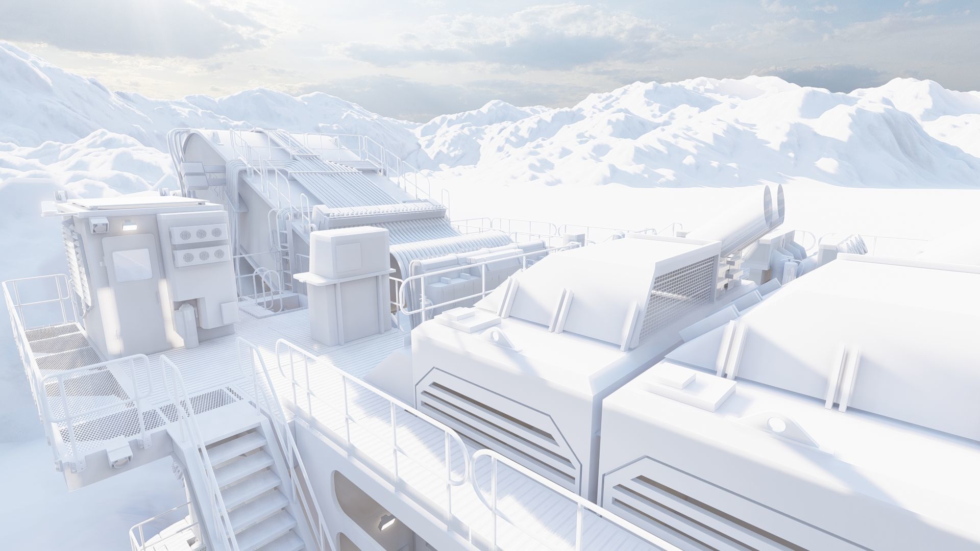 Liebherr R9200 3D model_44